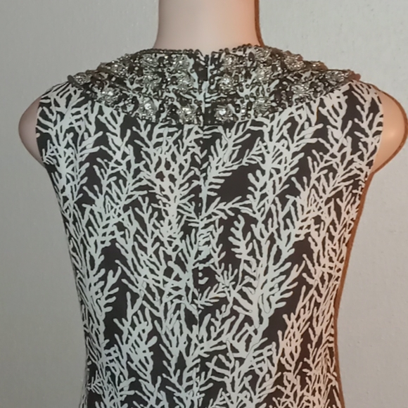 🌈HP🌼Tory Burch beaded coral reef shift dress - Picture 8 of 13